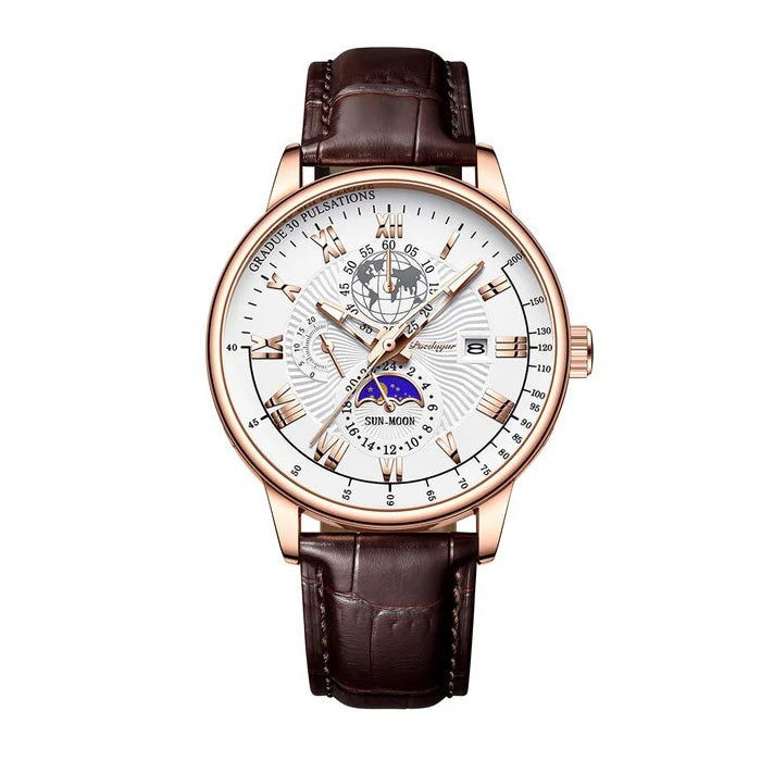 Luxury Watch Gift Set With Personalised Message Card - Gift For Brother, Husband, Boyfriend. Anniversay Gift Watch - Gift From Parter