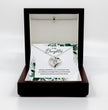 Silver Heart Necklace For Daughter -Gift Jewellery from Mum, Dad with Message Card & Gift Box