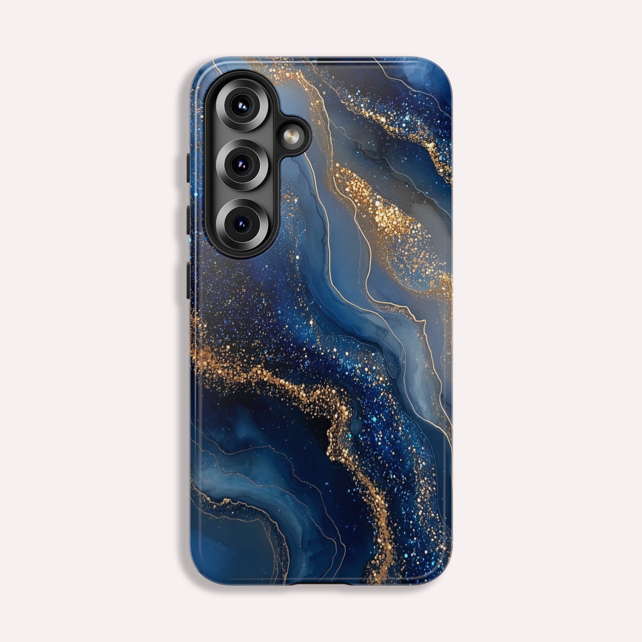 Phone Case Natural Marble Effect Tough Case for Samsung Galaxy S25 S24 S23 S22 S21