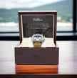 Luxury Watch Gift Set With Personalised Message Card - Gift For Brother, Husband, Boyfriend. Anniversay Gift Watch - Gift From Parter