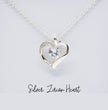 Big Sis & Lil Sis  - Silver Necklace Gift Jewellery For Sisters With Personalised Message Card
