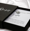 Gift For Sister - Beautiful Silver Necklace - Personalised Message Card